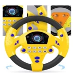 Musical Car Steering Wheel Toy