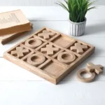 Tic-Tac-Toe-Wooden-Board-Game