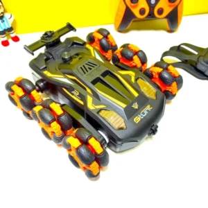 Multi Tires Hand Gesture & Remote Control Stunt Car