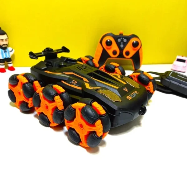 Multi Tires Hand Gesture & Remote Control Stunt Car