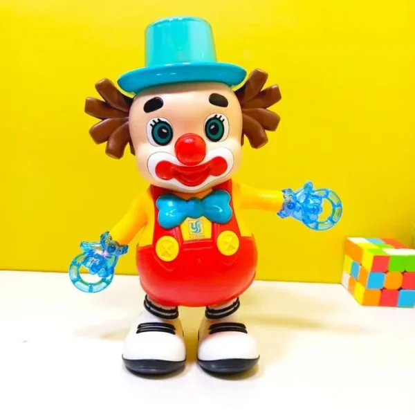 Dancing Clown Toy With Music & Lights