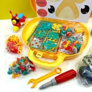 Creative Drill & Screw Puzzle Suitcase