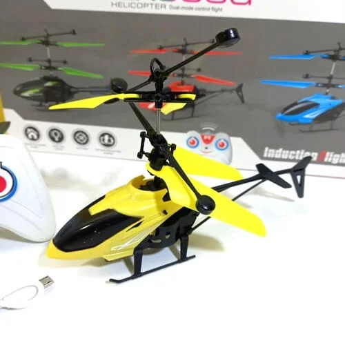 Hand Gesture And RC Flying Helicopter