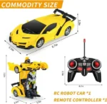 Transformer Remote Control Robot Car