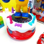 Musical Rotating Boy Birthday Cake Toy