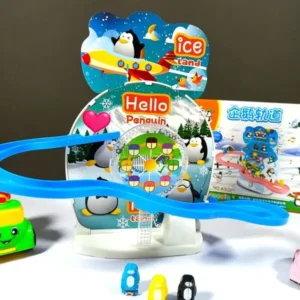 Musical Penguin Flying Track Toy